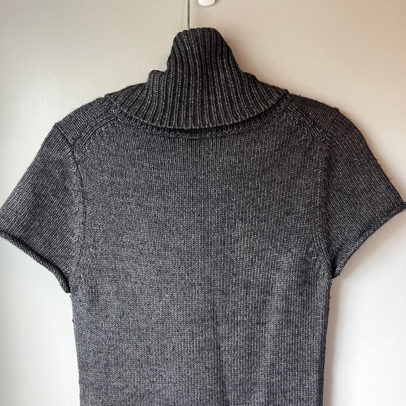 BCBGMaxAzria Cowl Neck Short Sleeve Sweater - Picture 6 of 9
